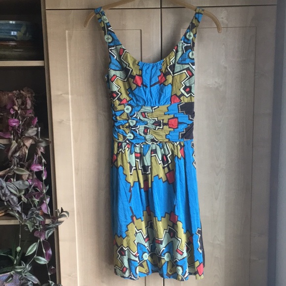 Anthropologie | Cotton/Silk Summer Dress - Picture 3 of 7